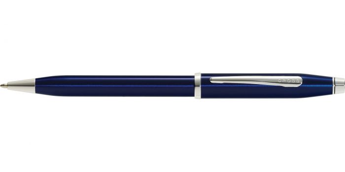 CROSS AT0082WG-87 CENTURY II TRANSLUCENT BLUE LACQUER BALLPEN